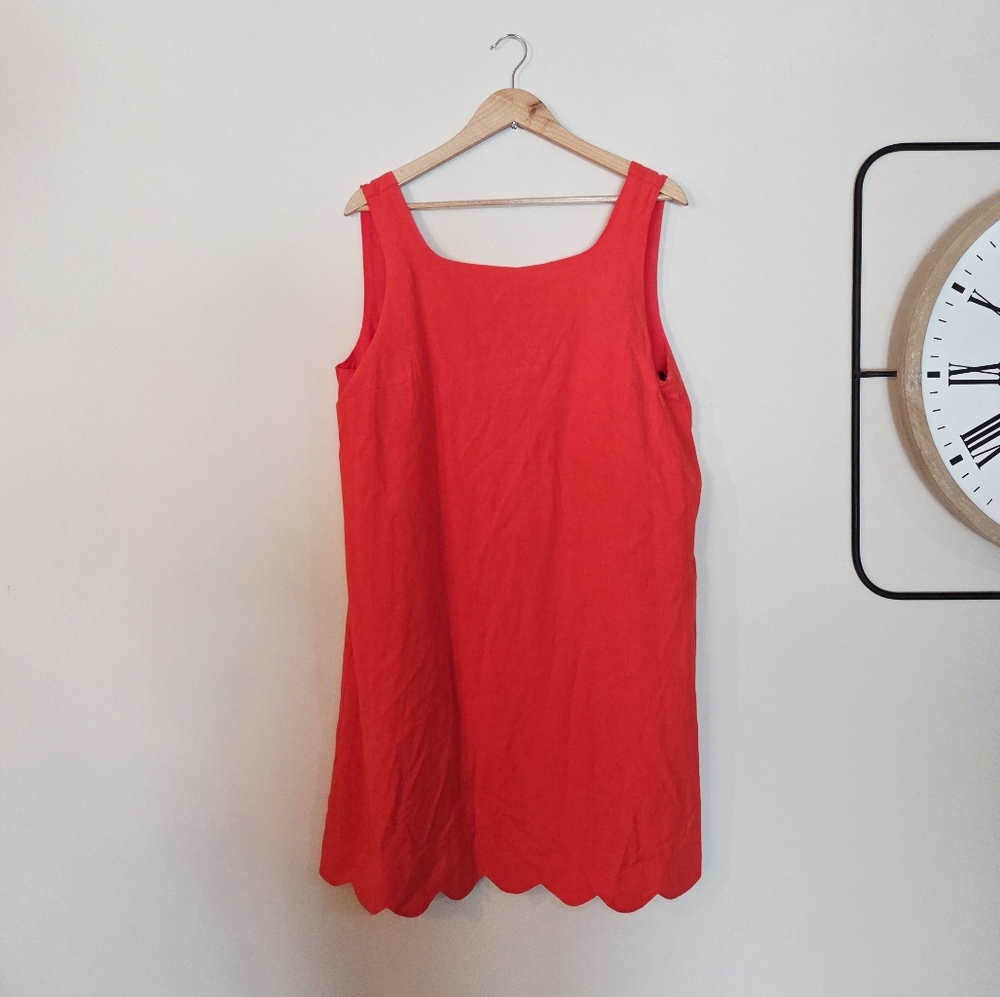 🏷New Kate Spade New York For Target Red Sleeveless Dress - Picture 1 of 4